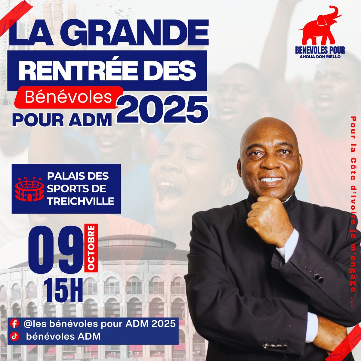 225Adm's tweet photo. Le 9 octobre, faisons battre le cœur du changement ❤️  Tous au Parc des Sports de Treichville !” https://t.co/052lfgbyo4