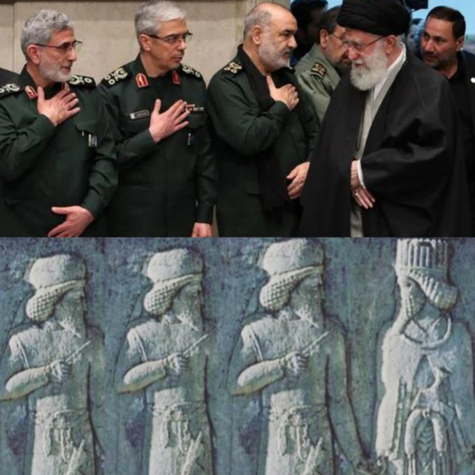 fa_abv's tweet image. Trump: “We have been training for 22 years to attack Iran’s nuclear sites”

Iran: A civilization thousands of years old doesn’t fear a 200-year-old government... 😎

#Iran ❤️🇮🇷❤️