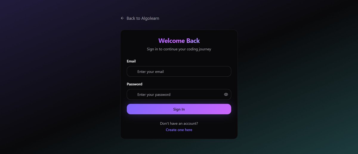 Mayank_754's tweet photo. Day 9 – Algolearn User Accounts
authentication just dropped and it's giving secure vibes 🔐✨
✔ login/signup that works. 
✔ Supabase storing your progress 
✔ personalized learning journey unlocked
your coding wins are officially yours to keep fr 💾
#AlgoLearn  #BuildInPublic https://t.co/ExwOGniGiU