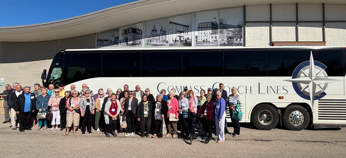 CompassCoachLtd's tweet image. It was Tour Thursday last week as we joined our friends from Seniors for Seniors for a visit to Portage and @CanadianMint!

#BusTour | #TravelByBus | #bdnmb