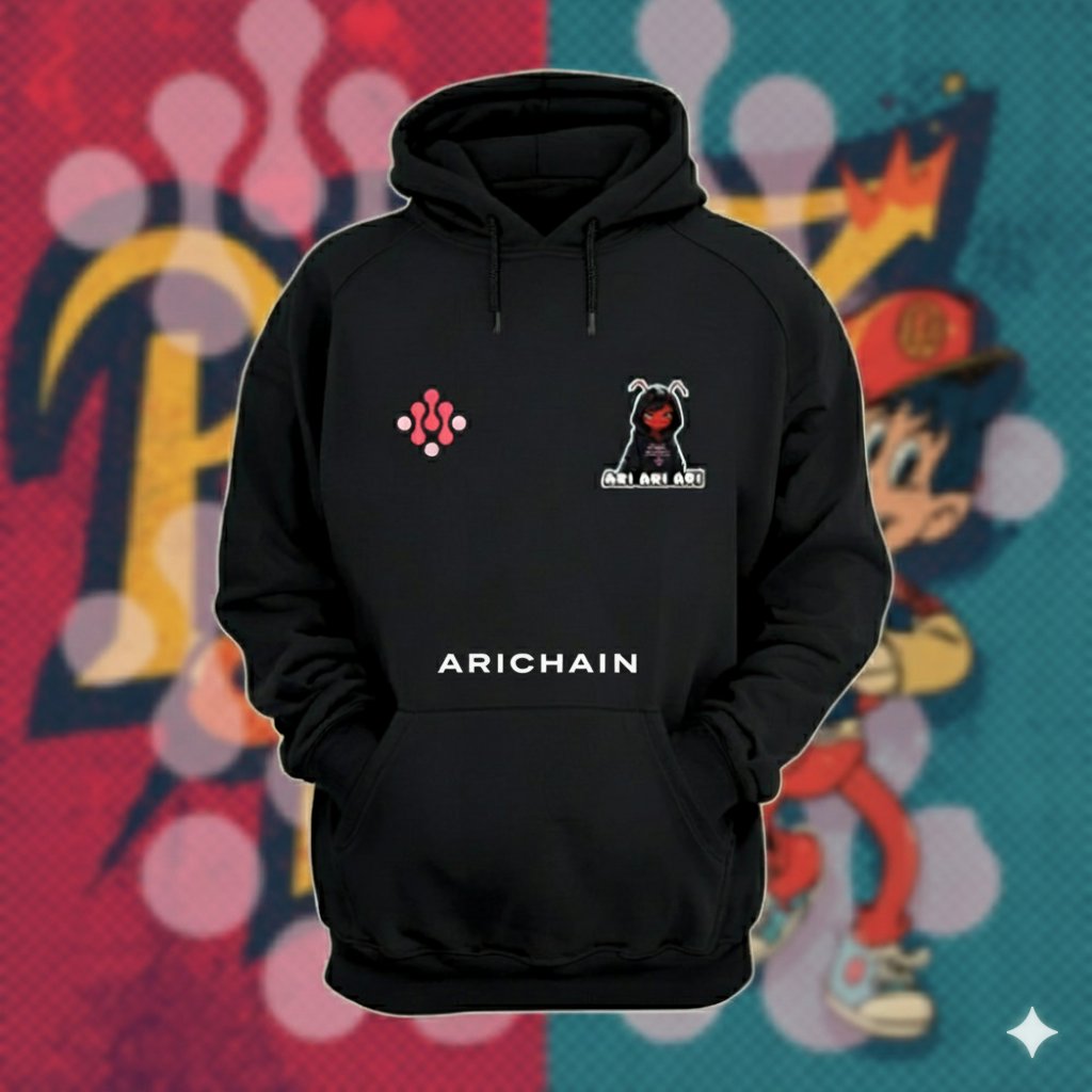 ChinazaOkike's tweet image. 🧥 @Arichain_ Merch Event – 3rd Entry
Rocking the black Arichain hoodie 🔥
Simple, bold, and powered by the red ant spirit 🐜
It’s more than merch — it’s community, it’s movement.
Every drop tells a story of growth and innovation. 🚀 #arichaingoods