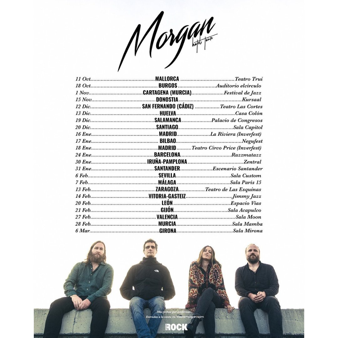 MorganClubFans's tweet image. 🩵 Tenemos el cartel cerrado del #HotelTour 25/26 de @morgan_musica  🩷

La segunda parte de la gira se expandirá por el otoño del 2025 y invierno del 2026. ¿Te lo vas a perder? 💥🎸

⚡ TODAS las entradas YA están a la venta sólo en wearemorgan.com ⚡