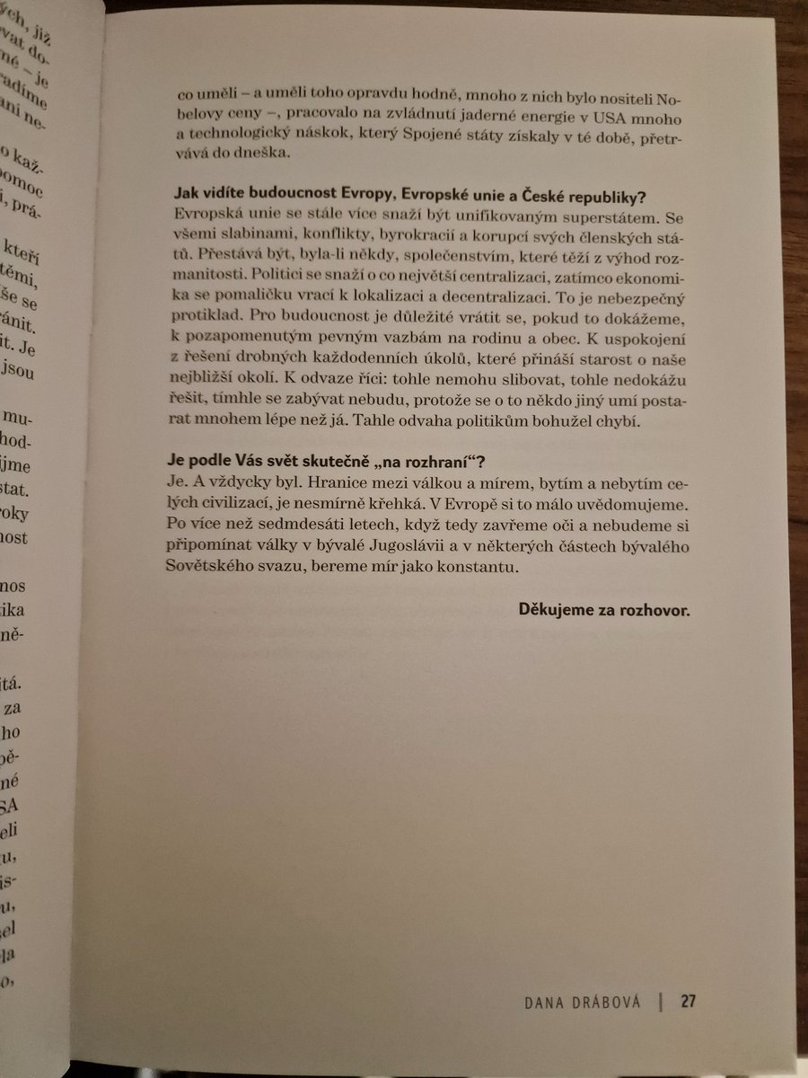 Smutná zpráva o úmrtí <a href="/DrabovaDana/">Dana Drábová #KeepCalmAndCarryOn</a> Bude nám všem velmi chybět. Rozhovor z roku 2018 v knize Jak dál?  R.I.P