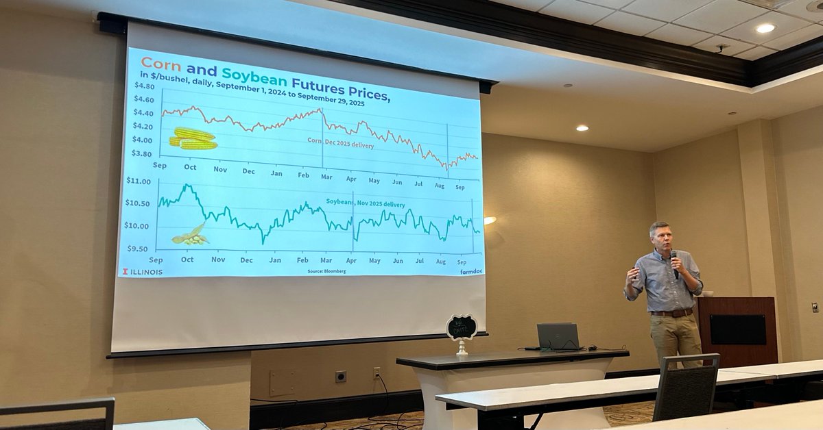 The <a href="/farmdocDaily/">farmdoc daily</a> team at University of Illinois is fortunate to have great partners like @ILFBFM who keep our analysis grounded in real-world data on farm finances and the agricultural economy.