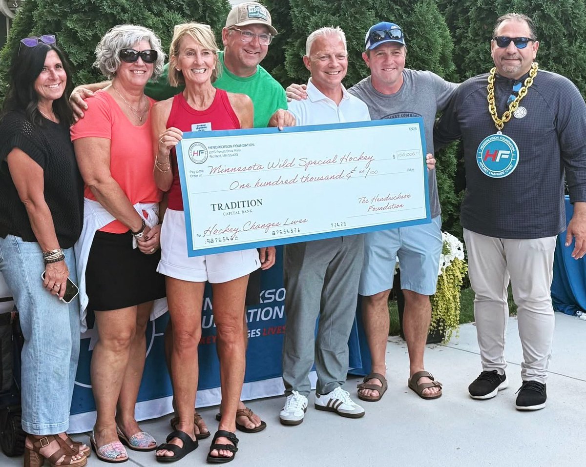 High-fives > High Scores. We’re proud to drop $100,000 into Minnesota Special Hockey movement this year—where athletes of all abilities bring the joy, grit, and heart. Huge gratitude to our rockstar sponsors and supporters—you make this magic happen. #HockeyChangesLives