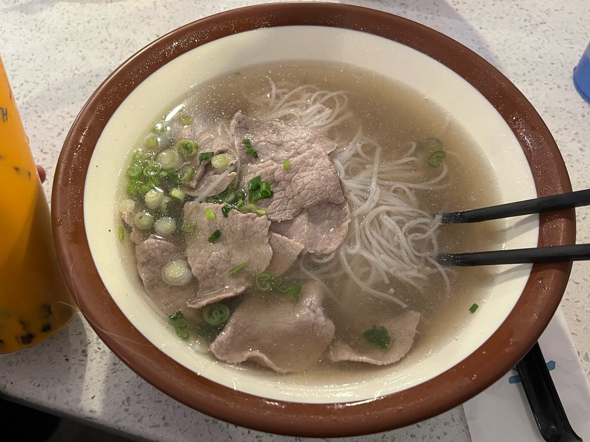 Chat, I got my pho 🥺 it was delicious 🫶