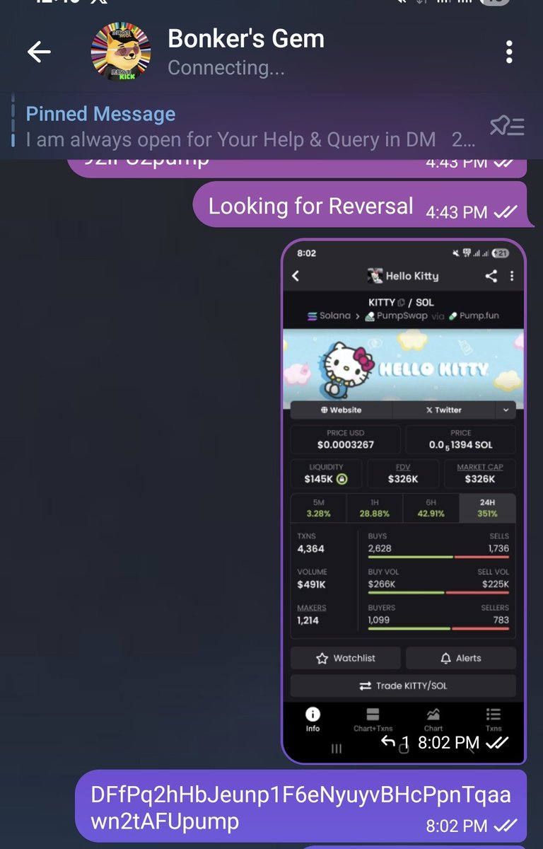 1Probonker's tweet photo. Hello $kitty Exploding for Multi Millions 

CA: DFfPq2hHbJeunp1F6eNyuyvBHcPpnTqaawn2tAFUpump

How many X coming ? 

Shared it in my PREMIUM INSIDER Group 

DM ME IF YOU ARE INTRESTED IN JOINING , LINK IN BIO https://t.co/Gi81vhBfAa