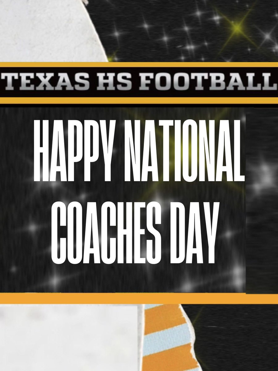 Big Thank you to all the #TXHSFB Coaches on this National Coaches Day!  <a href="/texashsfootball/">Texas HS Football</a>