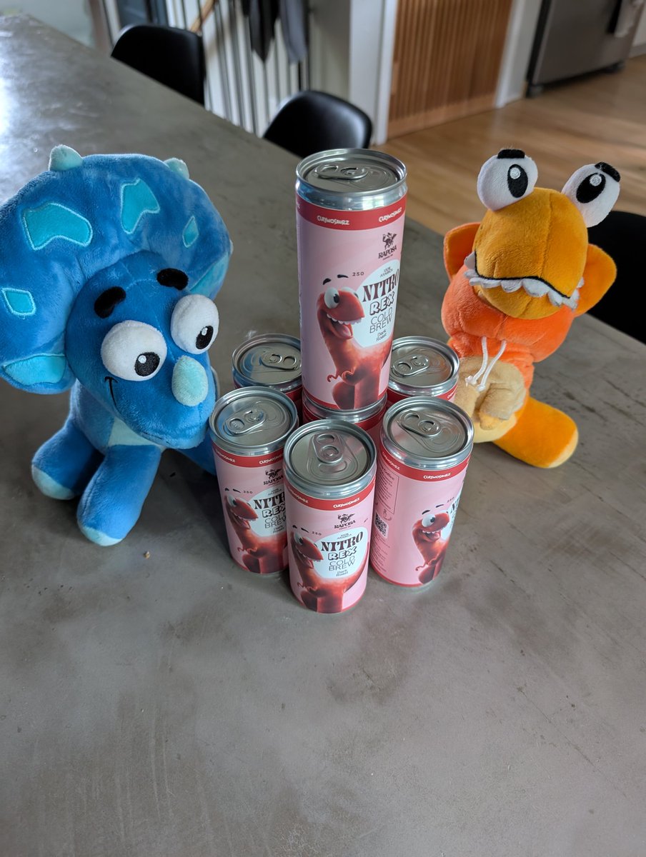 .<a href="/RaposaCoffeeCo/">raposa.</a> x <a href="/Claynosaurz/">Claynosaurz</a> fueling my week! Lfg!