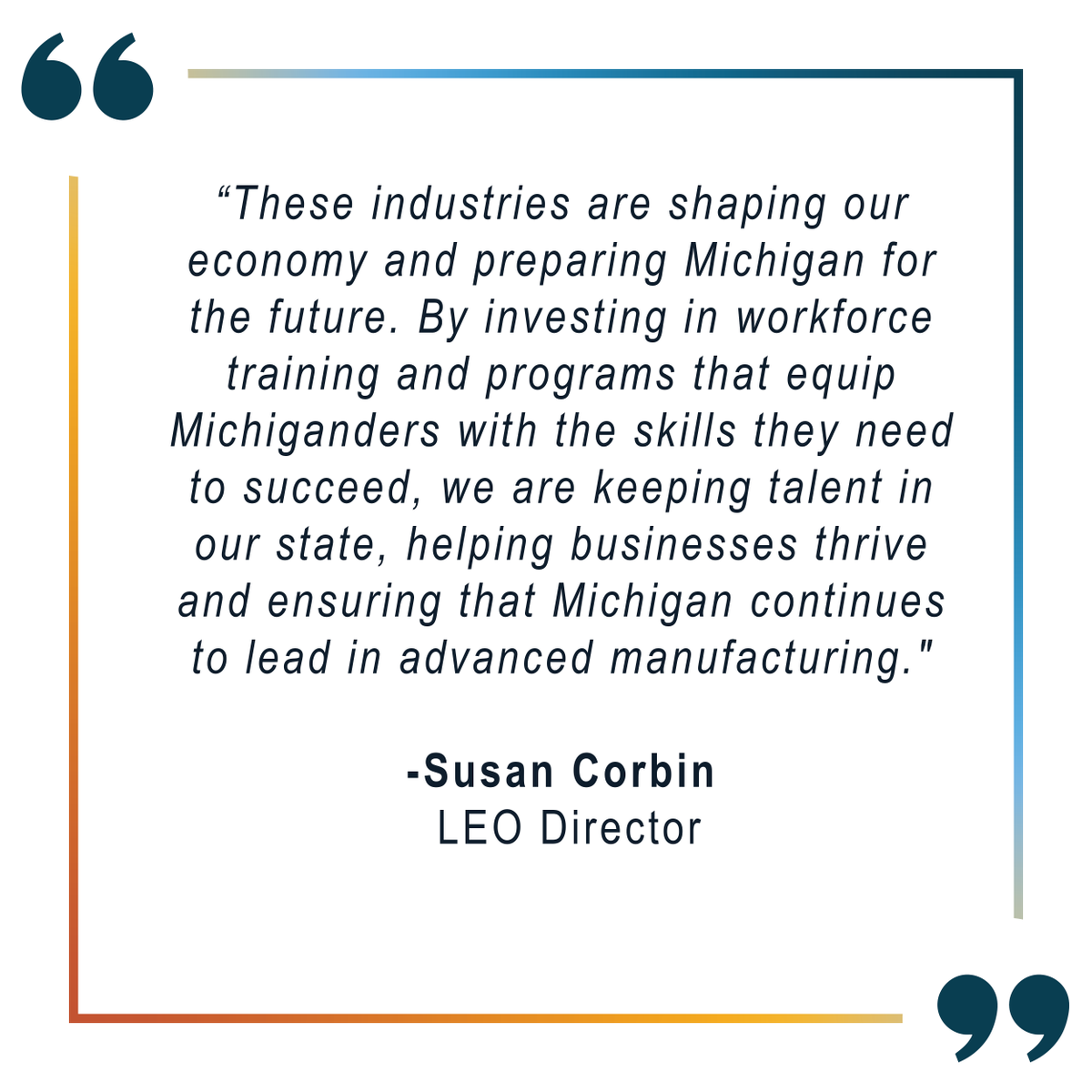 MichiganTalent's tweet photo. We're celebrating the 600,000+ #manufacturing workers who supply Michigan employers with the skilled talent they need to innovate, grow & stay competitive in this rapidly changing economy this #ManufacturingWeek!
📰 Read more at https://t.co/k0i2a19csd.
@MichiganLEO https://t.co/V4JtVfCnKW