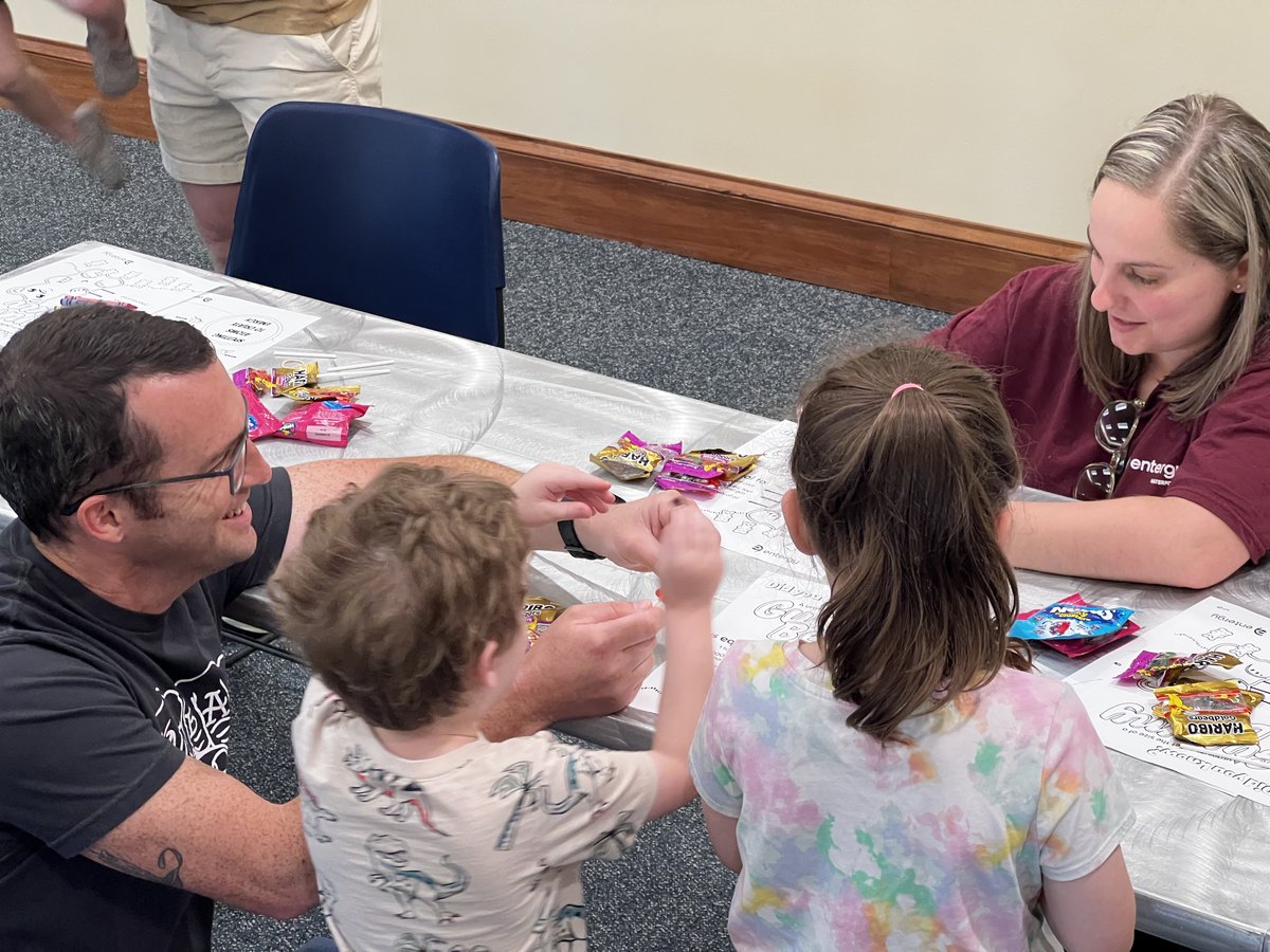 EntergyNuclear (@entergynuclear) on Twitter photo Team members from Waterford 3 Steam Electric Station volunteered at the St. Charles Parish Public Library to teach the next generation of nuclear professionals how we make clean, reliable energy.💡 
We also hosted a nuclear story time and made candy fuel rods! ⚛️ #WePowerLife Team members from Waterford 3 Steam Electric Station volunteered at the St. Charles Parish Public Library to teach the next generation of nuclear professionals how we make clean, reliable energy.💡 
We also hosted a nuclear story time and made candy fuel rods! ⚛️ #WePowerLife