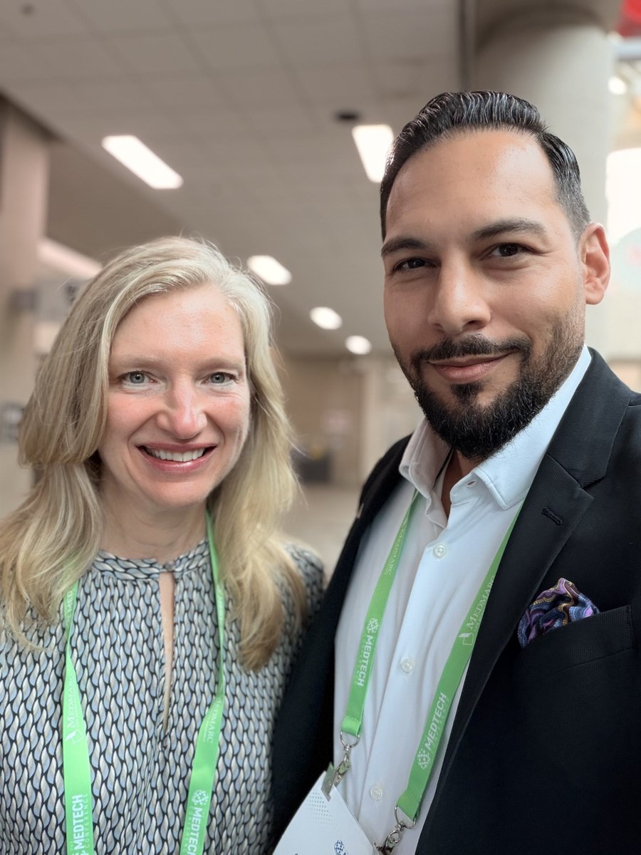 Already ran into <a href="/StateofMedTech/">State of Medtech Podcast</a> guest at #MTC25. <a href="/siboneinc/">SI-BONE</a> CEO Laura Francis ep 287 was a great one on taking a company public and building great margins as you grow.