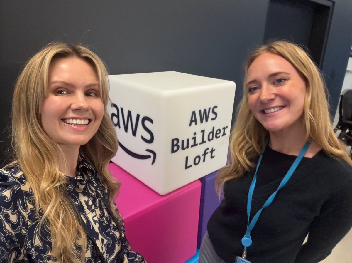 roseajohnson's tweet photo. stopped by @AWSstartups Loft for their first event of the week: a roundtable on all things California M&A with @austincarson of @SeedAIOrg #SFTechWeek @Techweek_