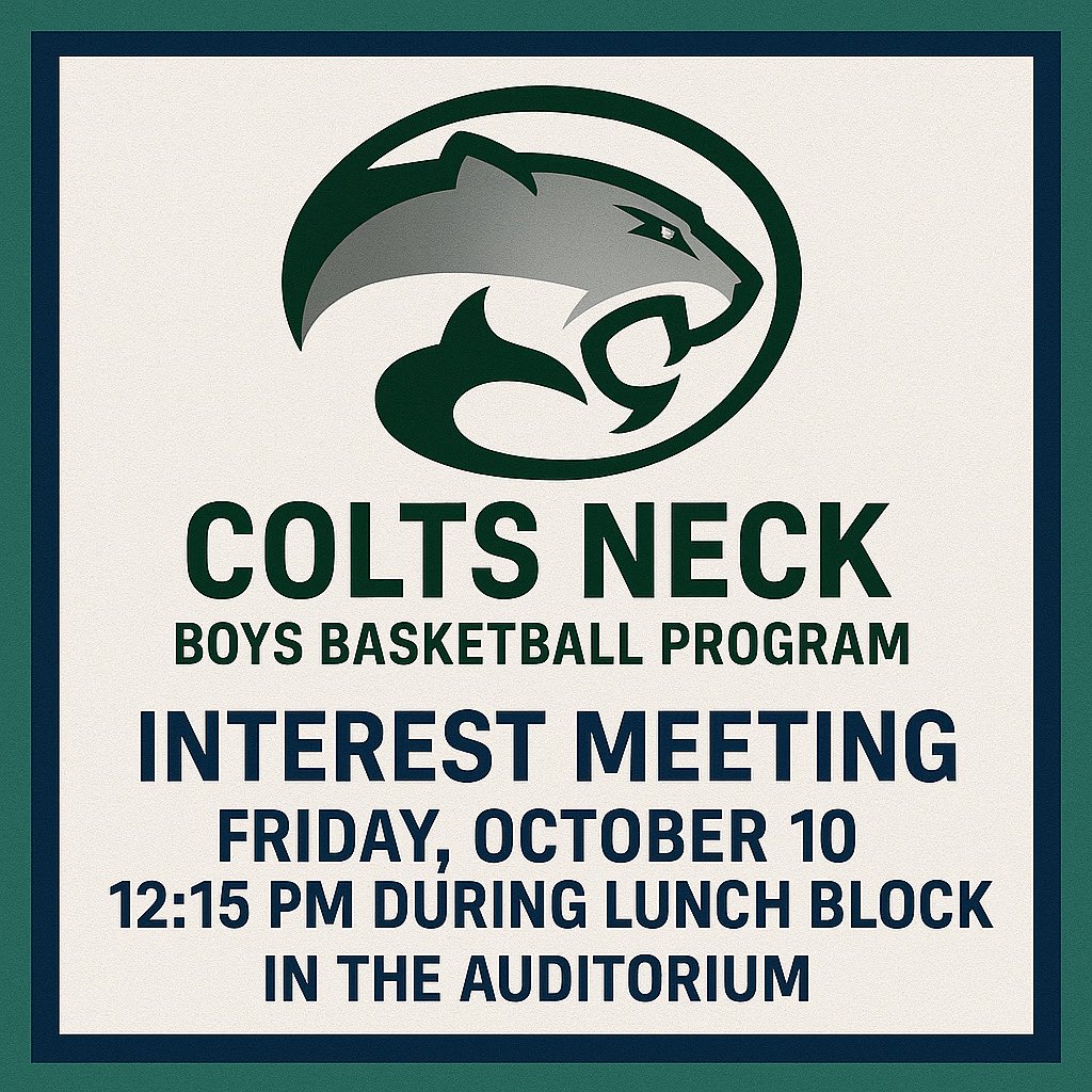 Colts Neck Boys Basketball tweet media