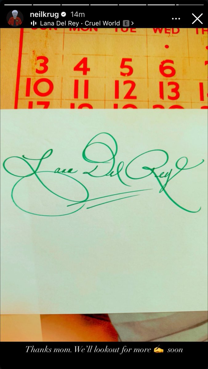ldr_anthem's tweet image. Neil Krug posted these stories, I wonder what&apos;s coming next? 👀