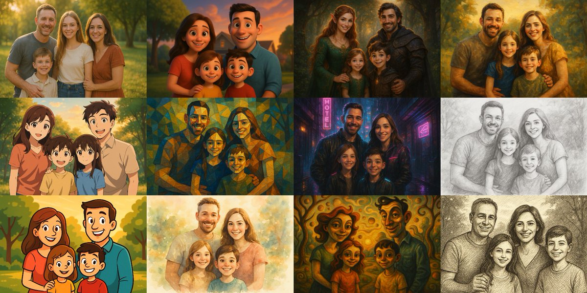 🎨 Turn your photos into one-of-a-kind AI-generated art! Perfect for family pics, Christmas cards, senior photos, weddings &amp; more.Choose styles like anime, cartoon, photorealistic, watercolor &amp; beyond — starting at just $25.
👉 macedesigns.com/ai-generated-g…