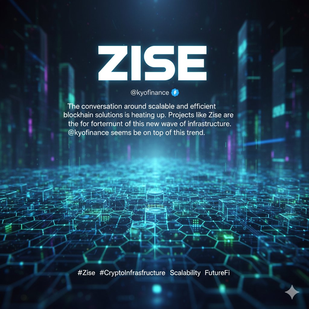 mr_quora's tweet image. The conversation around scalable and efficient blockchain solutions is heating up Projects like Zise are at the forefront of this new wave of infrastructure @kyofinance  seems to be on top of this trend

#Zise #CryptoInfrastructure #Scalability #FutureFi