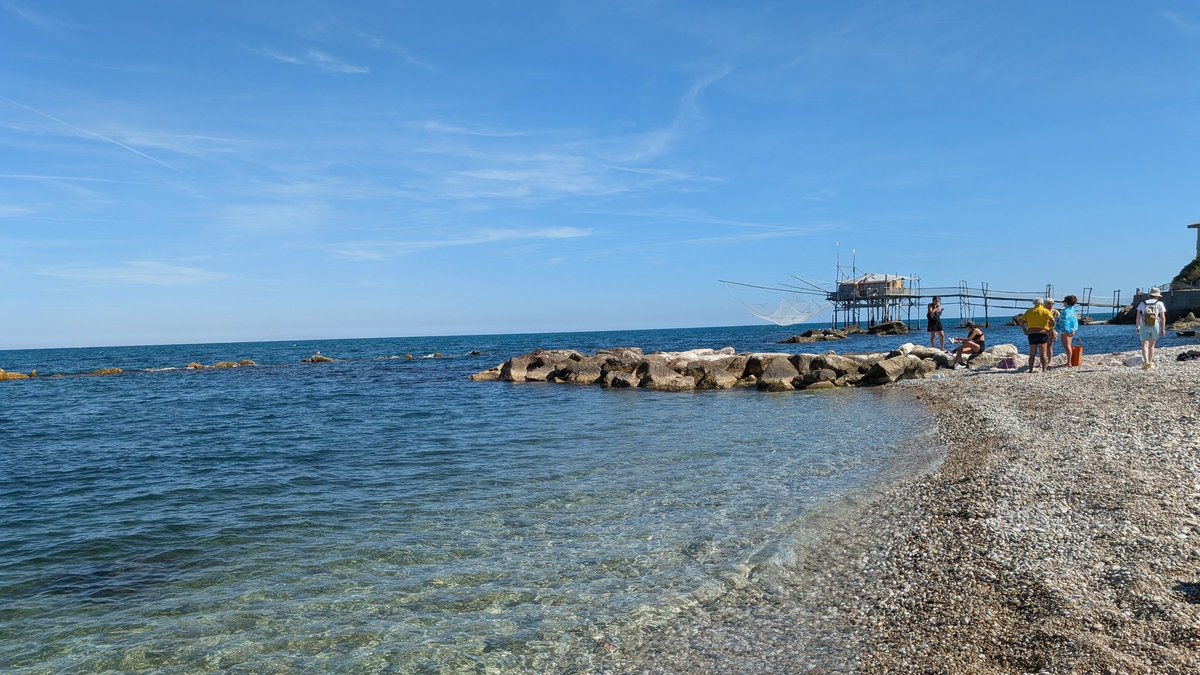 pauloxnet's tweet image. Taking off ✈️ from Pescara, in my home region Abruzzo, to Girona for Django On The Med 🏖️
One last photo of the Adriatic Sea 🌊 — the “Trabocchi” coast — before sharing pictures from the Costa Brava tomorrow! 📸
#DjangoOnTheMed #Django #Community #Sprint
CC @djangoproject
