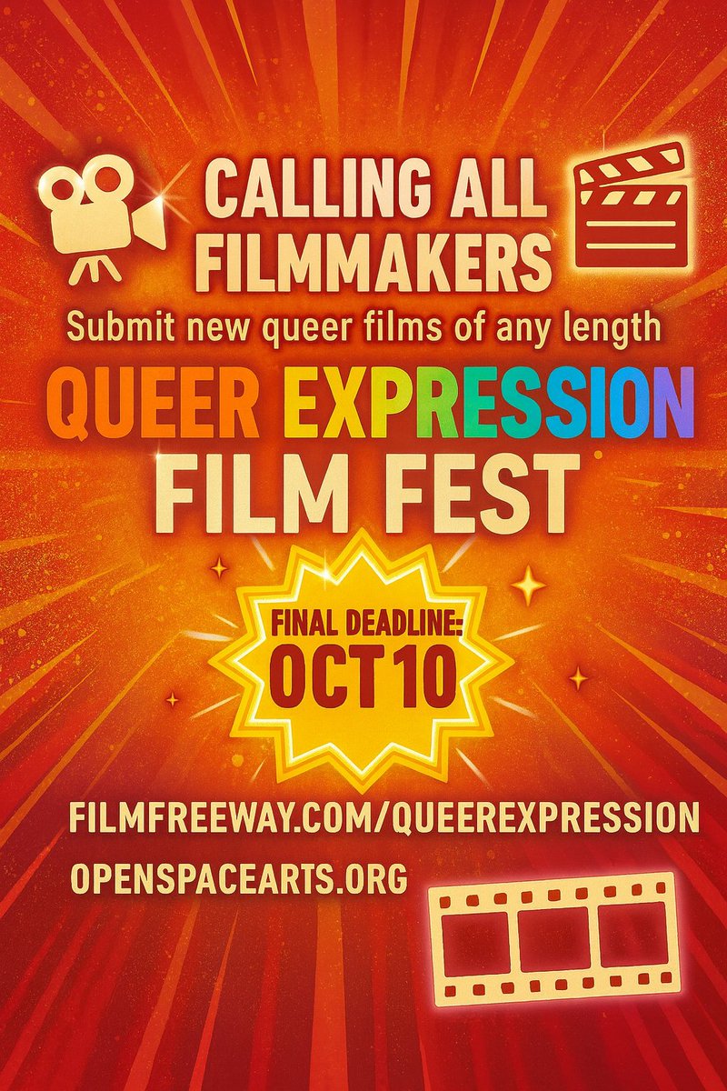 Final deadline for 2025 is October 10! filmfreeway.com/QueerExpression