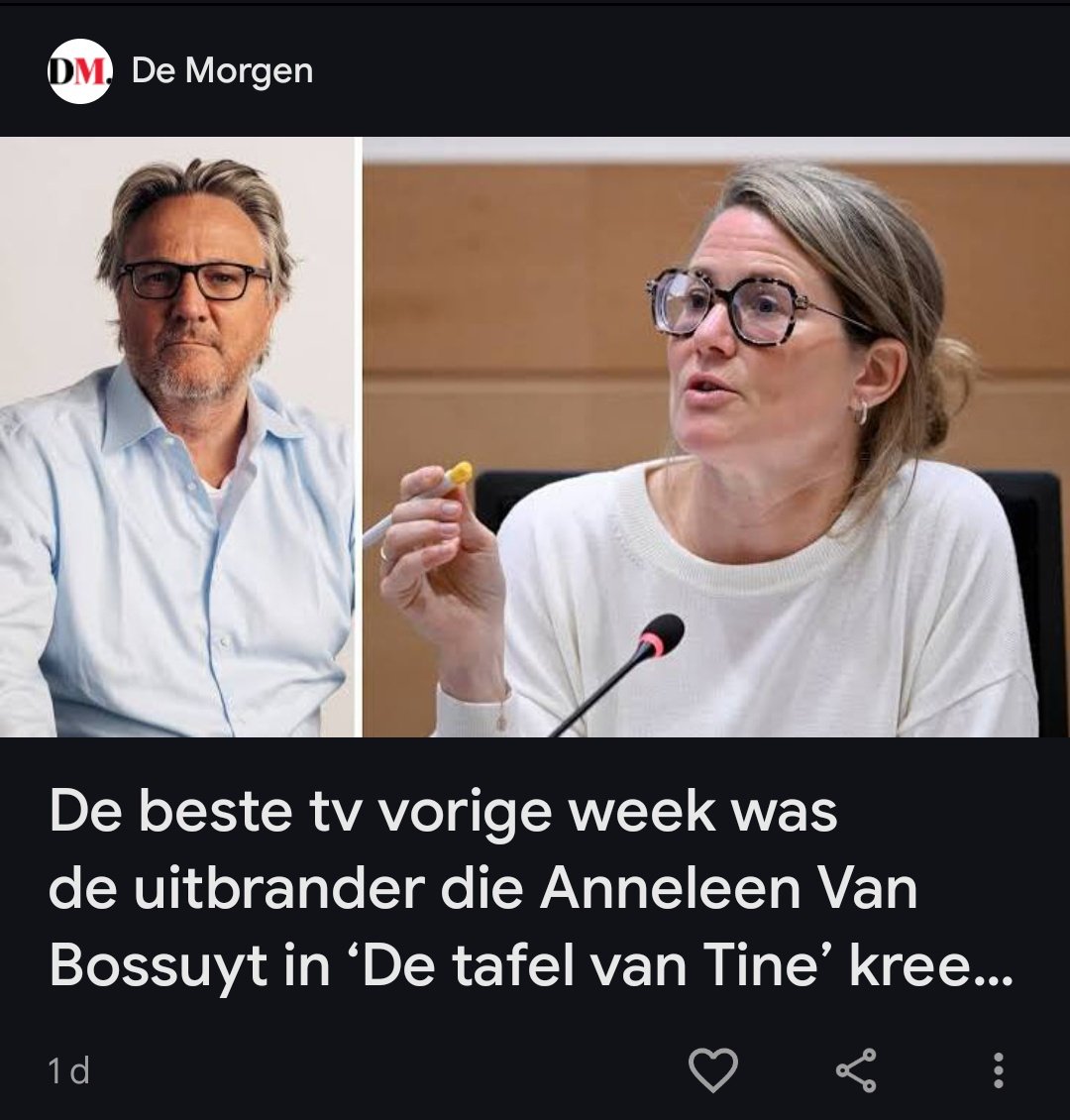 Ik denk dat <a href="/jdceulaer/">Joël De Ceulaer</a> het applaus voor <a href="/anneleen_vb/">Anneleen Van Bossuyt</a> in de gemiddelde Vlaamse huiskamer schromelijk onderschat. De gemiddelde Vlaming heeft er geen boodschap aan om belastinggeld op te hoesten voor de opengrenzenstrijd van een aantal PVDA-advocaten.