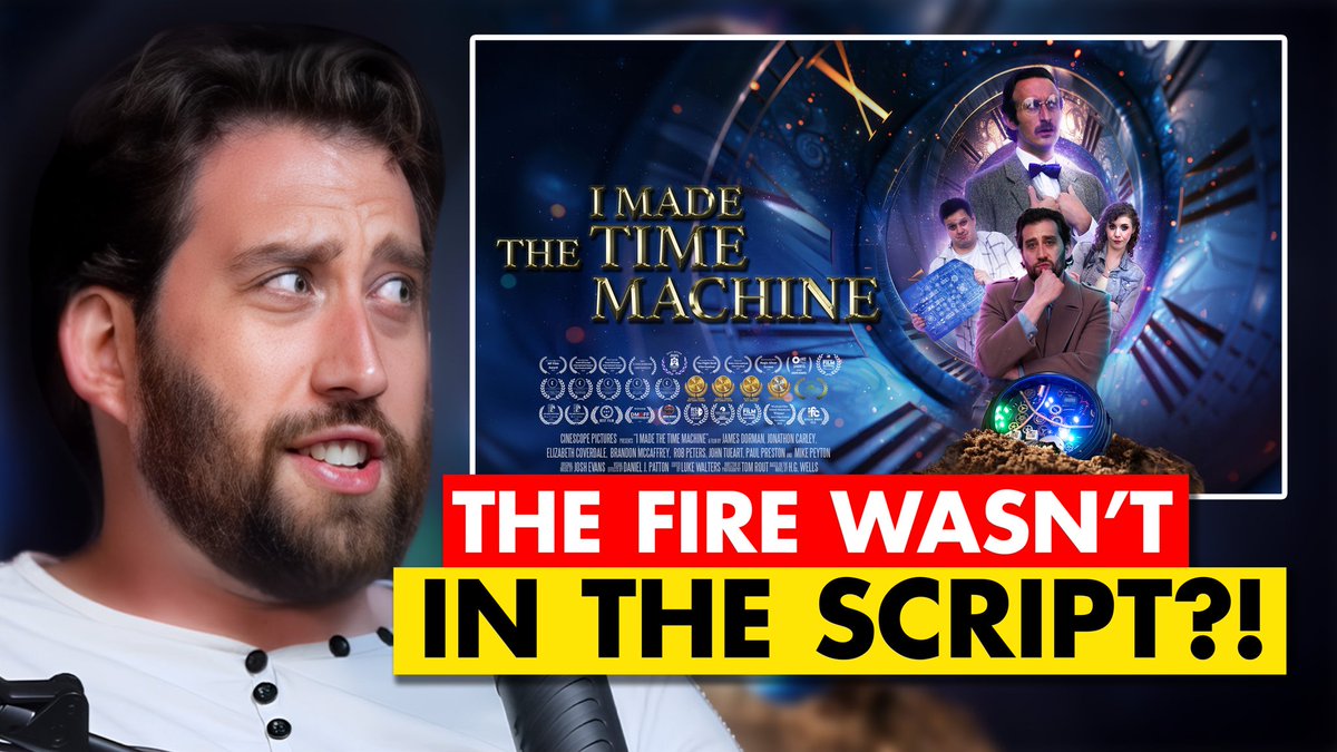 CinescopeLTD's tweet image. Fire. Moustaches. Time Travel.
Welcome to the chaos of indie filmmaking. ⏳🔥
Find out how we made The Time Machine and how an @IndieFilmHustle podcast birthed the idea!
🎬 Watch here →
youtu.be/KWB1g1ytOME
@Jonathon_Carley #indiefilm #FilmFestival