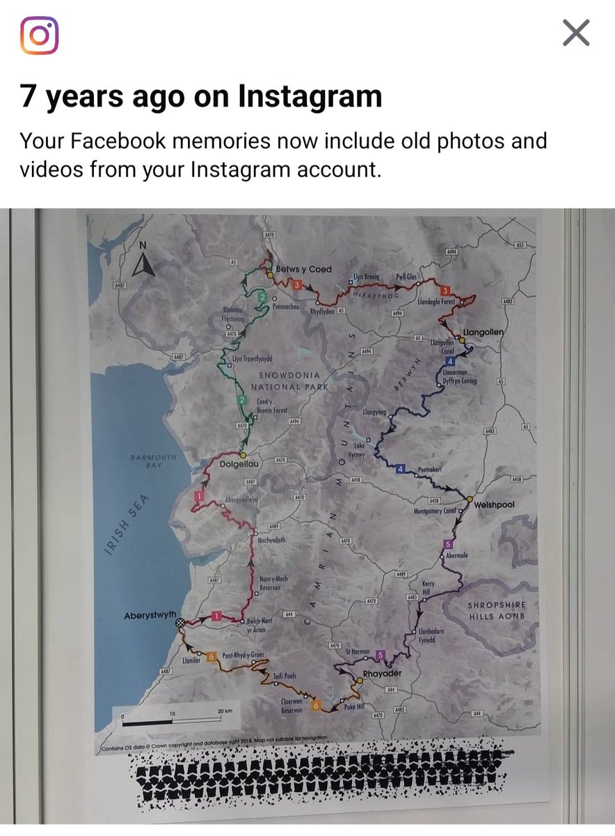 CB_cycles's tweet image. Cycling hive? Does anyone know where this route came from? I found it on Facebook in memories and it's a 6 day mountain bike route, but that's all I can remember #cycling #ukcyclechat #mtb #bikeadventures #Wales @UKCycleChat @UKMTB_Chat