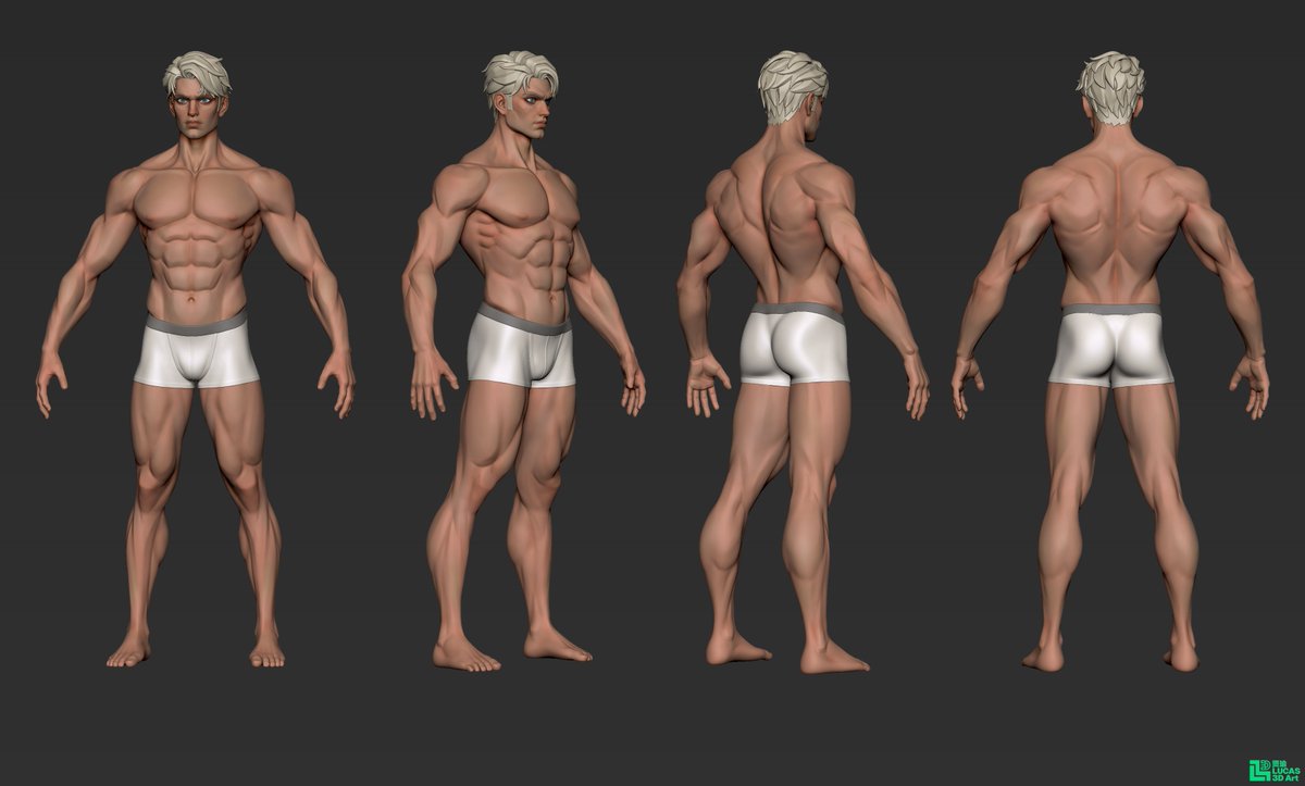 Starting on the outfit and gear! Going for a more hard-surface look this time — think Overwatch 2 meets Valorant.