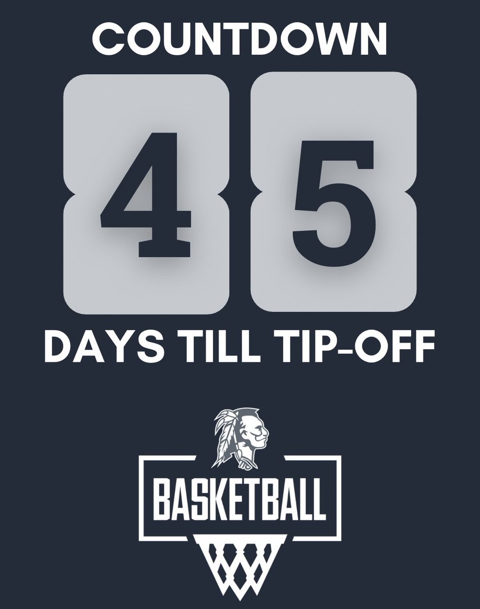 4️⃣5️⃣ 𝙙𝙖𝙮𝙨 𝙖𝙬𝙖𝙮 𝙛𝙧𝙤𝙢 𝙩𝙞𝙥-𝙤𝙛𝙛 ⏳

🗓️ November 20 ➡️ vs. PCA @ WHS
