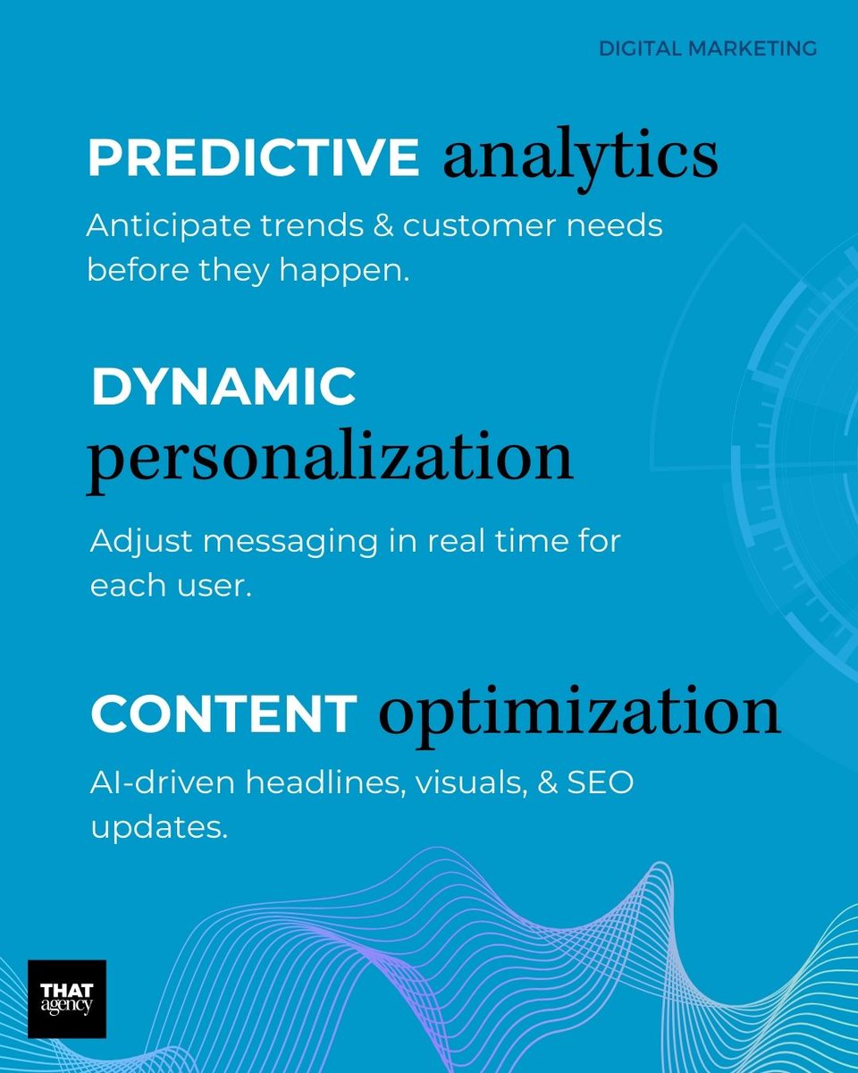 The smartest marketers aren’t replacing strategy with AI; they’re using it to accelerate workflows and make room for better ideas. It’s not about doing everything faster, it’s about doing the right things better.

bit.ly/4mFTH1W