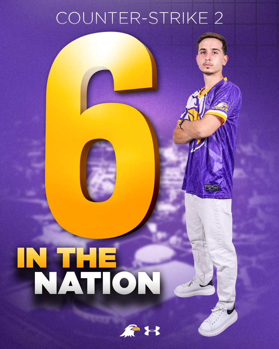 ashlandeagles_'s tweet image. Counter-Strike jumps up to sixth in the nation and remains undefeated in NECC! 🦅