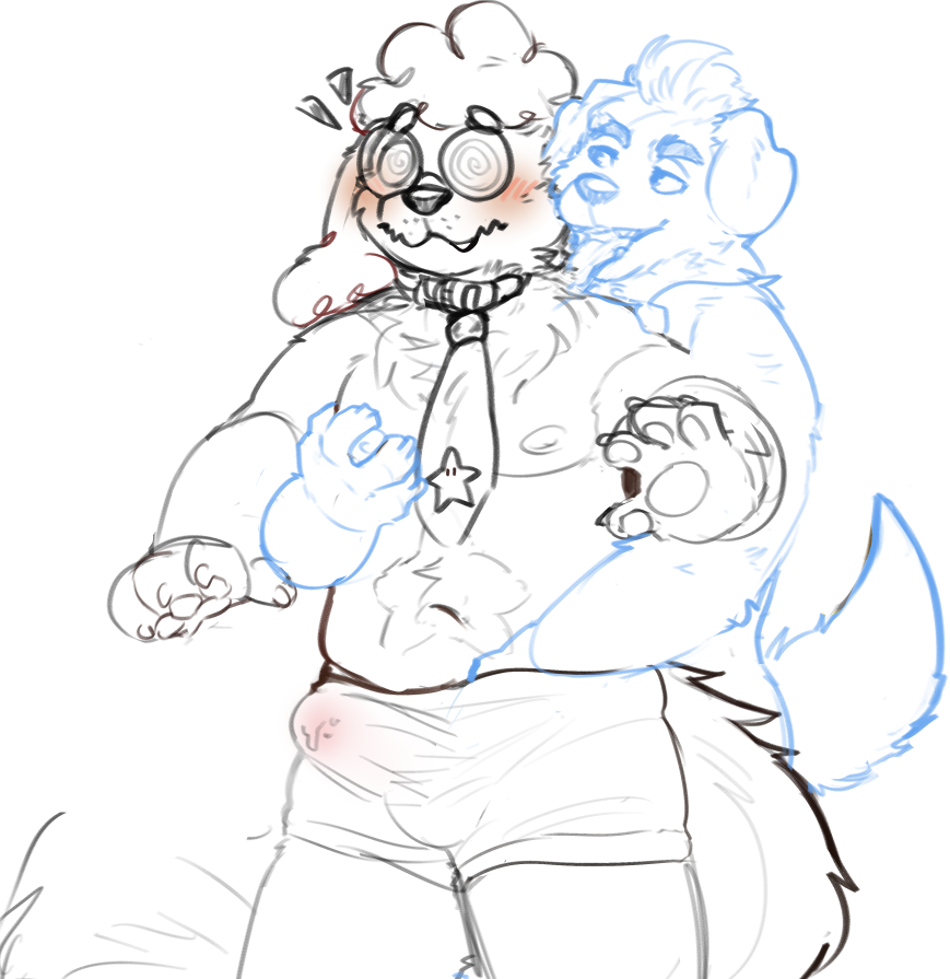 Wip of a comms for Pronto 😵‍💫
#nsfwsharkall