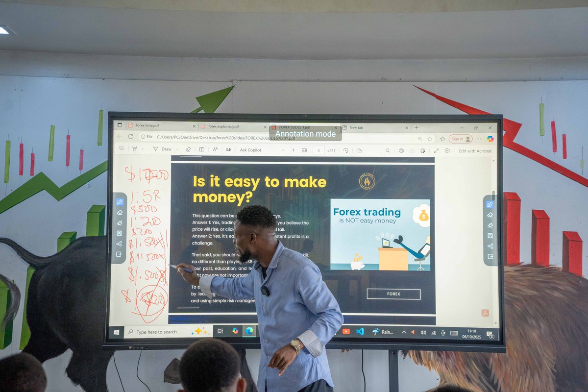 Wallstreetfx__'s tweet image. We just kicked off a new cohort of our 100% FREE Forex Classes

New faces. New dreams. One mission to grow, learn &amp;amp; win together.

Missed the first class? Don’t sleep on the next one. Those showing up are already ahead.

Join WallStreet &amp;amp; learn to trade the right way

Link in bio