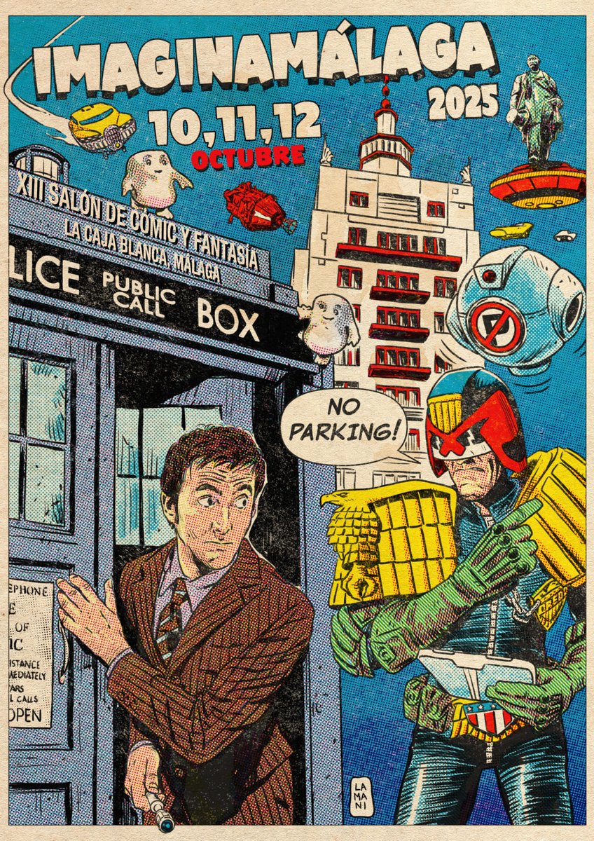 Evento del comic en Málaga este fin de semana, en caja blanca, la entrada es gratis