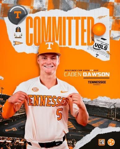 Congrats to <a href="/CadenDawson2027/">Caden Dawson</a> on his commitment to the VOLS!