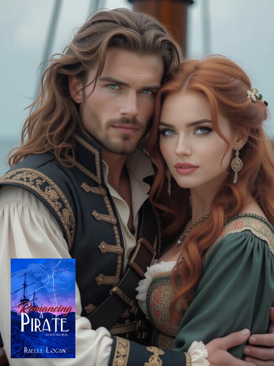 RaelleLogan1's tweet image. Pirate Hunter Draylin&apos;s entire world will be flipped upside down when the daughter of his worst enemy becomes stranded aboard his ship - Lone Stafford is a breathtaking woman who holds the power to seduce Hunter to his knees, the beauty who could bring destruction to them both.