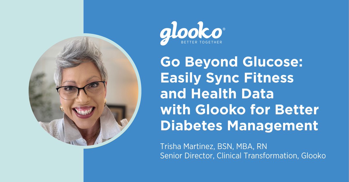 GlookoInc's tweet photo. By syncing data from leading health monitoring and fitness devices and apps with the #Glooko Mobile App, people with #diabetes can better manage their condition alongside their care teams. Explore the benefits of seeing data in one place: https://t.co/p6Mqkr71Tr #BetterTogether https://t.co/5wVzlhw5cb