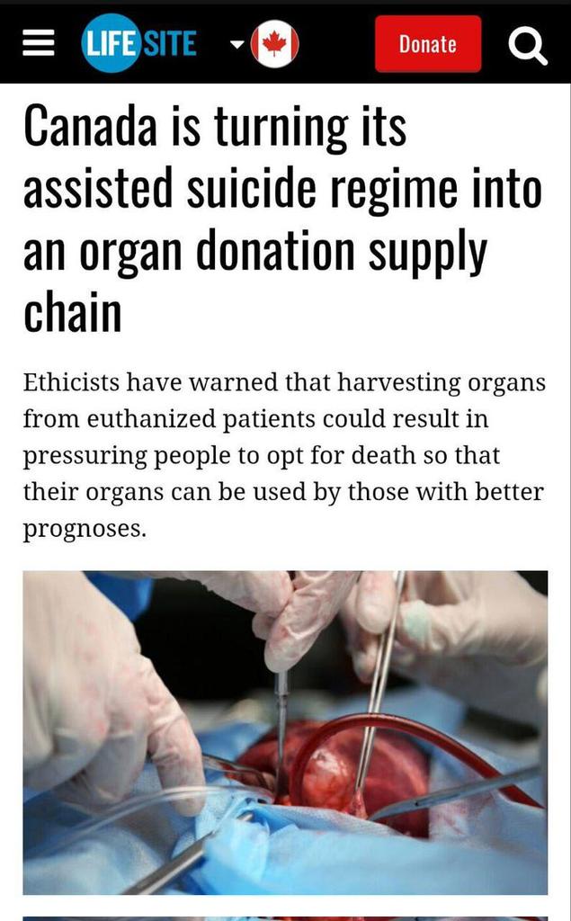 dissidentwest's tweet photo. This was always the end game.

The elites will use this as organ harvesting for themselves.

Also let this be a reminder to everyone to get your name taken off the organ donor registry. https://t.co/lJc4afW6XW