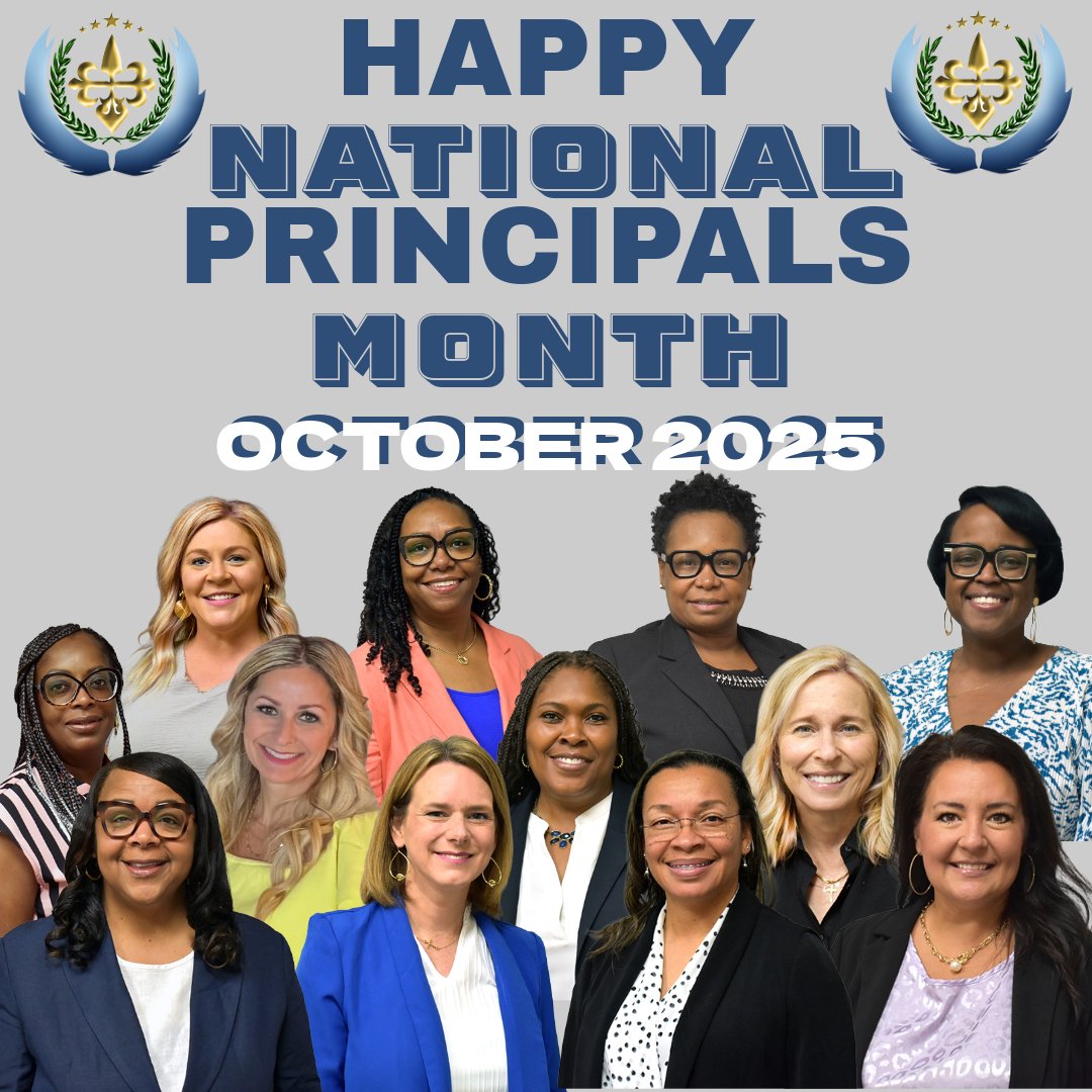 🎉 October is National Principals Month! 🎉

This month, we continue to celebrate the incredible leaders who guide our schools with dedication, vision, and heart. 💙

Our principals work tirelessly to support students, empower teachers, and create positive learning environments