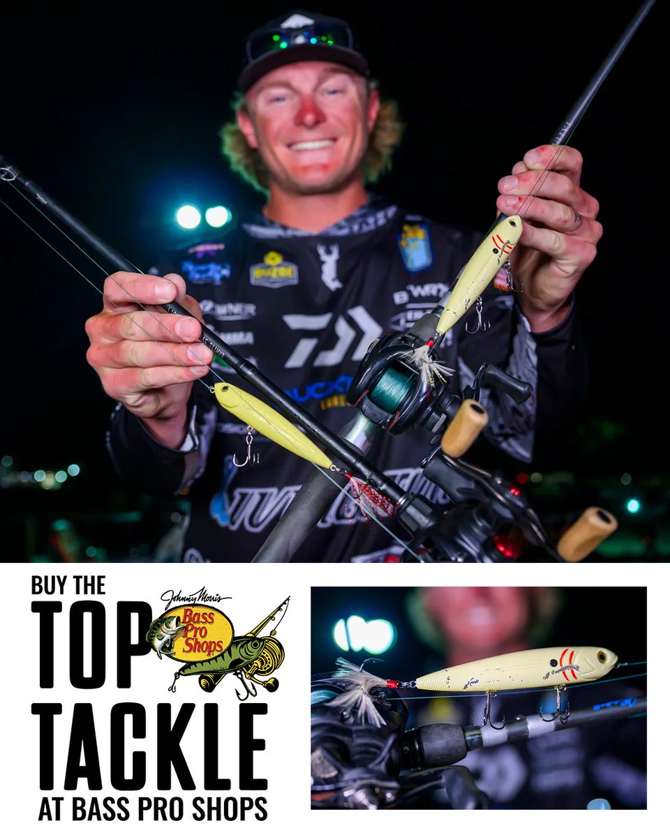 The secret is out. 🤫 You can win a fall tournament on a topwater. Laker Howell had it planned out from the start and proved it with a winning weight of 65 pounds, 11 ounces.

Click the link in the comments to see the top lures from Wheeler Lake and stop by your local Bass Pro
