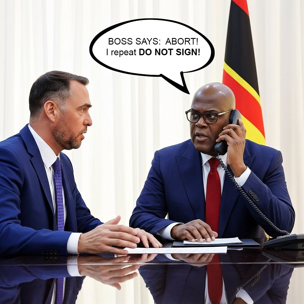 Rushema_thierry's tweet image. Les pourparlers de paix entre la RDC et le Rwanda aux États-Unis semblaient prometteurs, avec des discussions concrètes sur la sécurité et la gouvernance à l’Est. Mais à la dernière minute, le gouvernement congolais a refusé de signer.