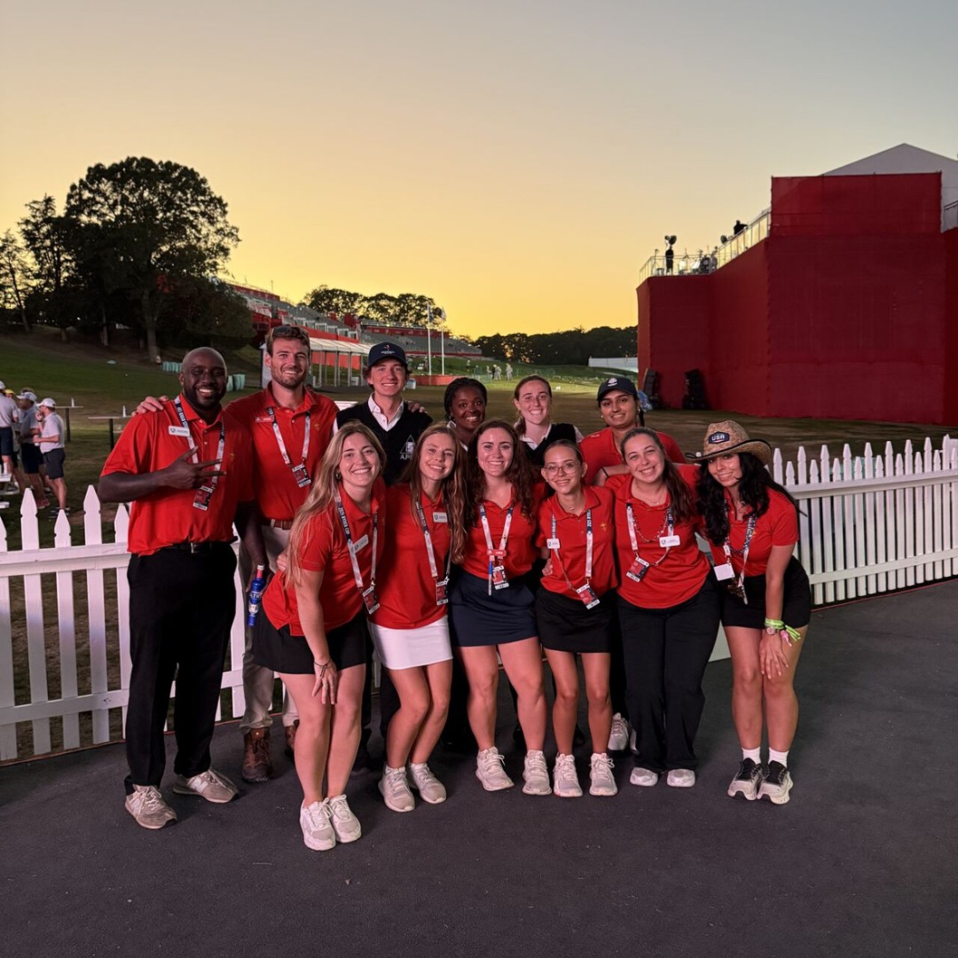 ⛳️This September, Montclair State University students had the incredible opportunity to work behind the scenes at one of the most prestigious sporting events in the world, the 2025 Ryder Cup at Bethpage Black in Long Island, New York! 🏆

#RyderCup #RyderCup2025 #Golf #Sports