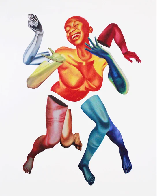 "My Very Elegant Maiden Just Shines &amp; Unwinds Naturally" (M.V.E.M.J.S.U.N) | Acrylic | 48x60 | 2025