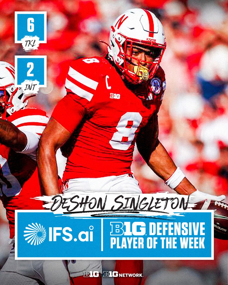 B1Gfootball's tweet image. DeShon Singleton brought the defense in Week 6 💪

📍 @ifs x #PlayerOfTheWeek