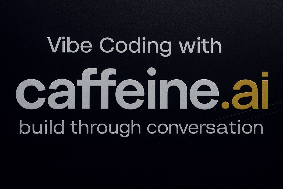gi26959's tweet image. 👨‍💻 @dfinity let’s spotlight Vibe Coding powered by @caffeineai .
Many devs still don’t see the hidden potential ICP unlocks for building faster, smarter, smoother and more secure apps ♾️
Spread the word 👉 
#Web3Dev #ICP #Vibecoding