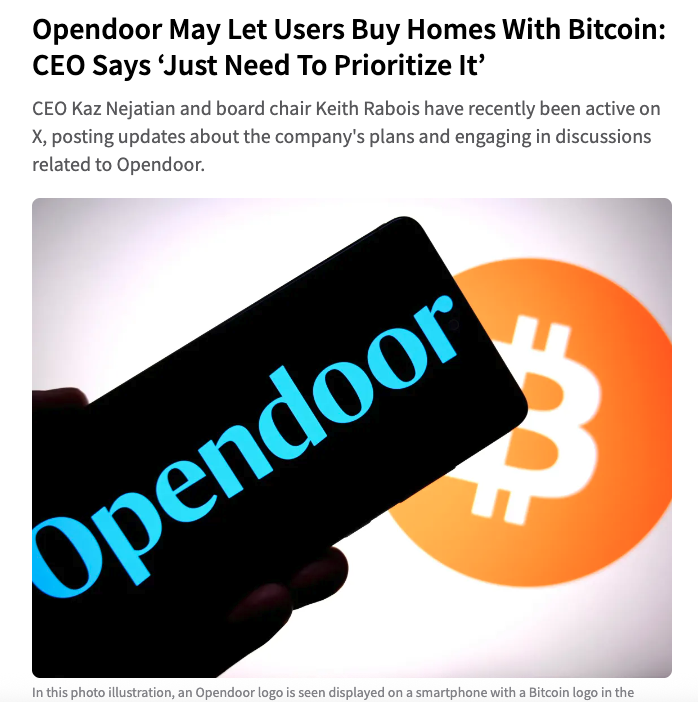 $OPEN will let you buy house using Bitcoin $BTC.X
$iwm $spy $qqq  and will open the gates for world-wide buying!!!