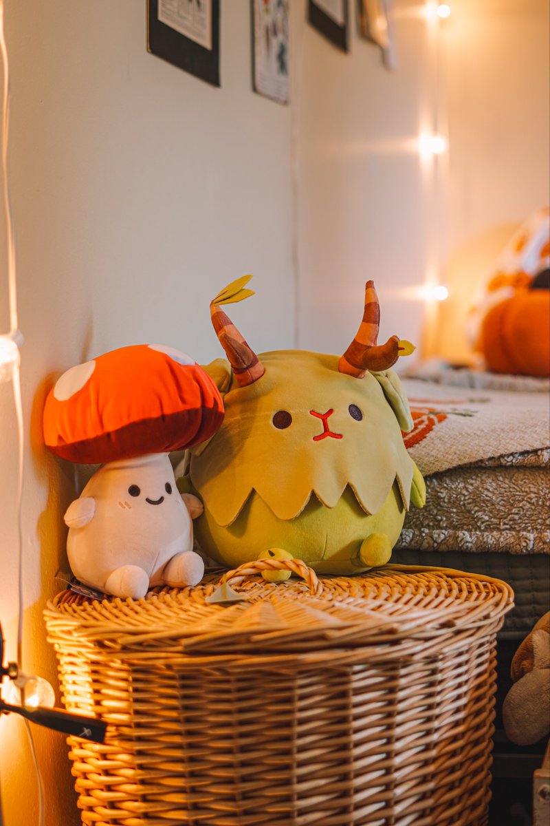 My ooblets plushies got here &amp; I literally love them sm. Still one of my fave games ever 😭🤎