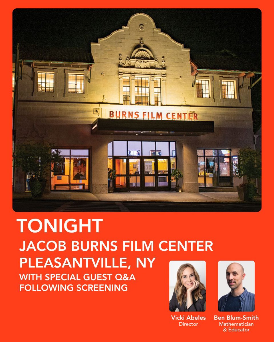 CountedOutDoc's tweet image. New York screenings continue TODAY at Jacob Burns Film Center. Come for the film, stay for the Q&amp;amp;A with Vicki Abeles, Glenn Rodriguez, and Ben Blum-Smith. buff.ly/pXtxhIX  #CountedOutFilm #MathForAll #NYCFilm