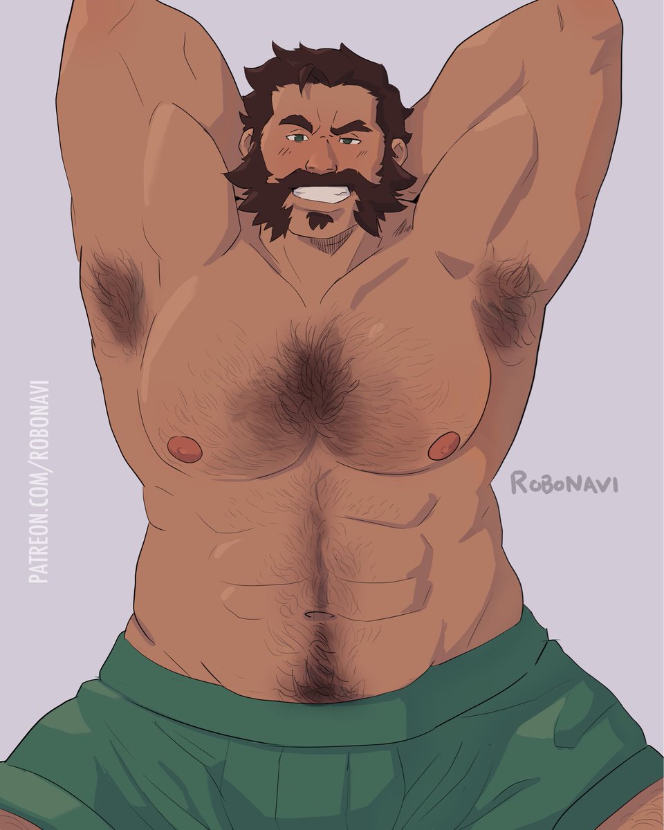 robonavi's tweet photo. Graves from League of Legends, nsfw version on Patreon #baraartist #bara #gayartwork https://t.co/SDfPkkvfSP