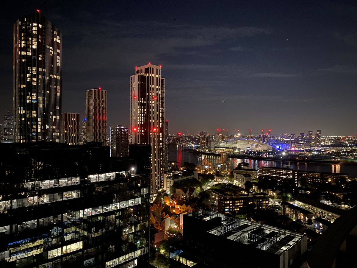 BACK in the Arena Tower (my former home) for a few days - I still LOVE this view! :)