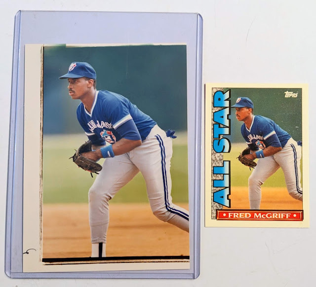 breakdowncards's tweet photo. Dedicated to birthday boy @ICollectMcGriff, new Baseball Card Breakdown blog post showing off some rare Fred McGriff items I've got: https://t.co/bD9DqnNcou https://t.co/Iz8ArMUhvm